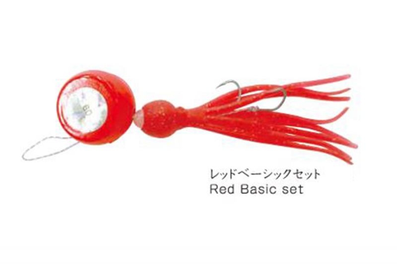Nikko Tairubber Basic Slider Rig Red 100g