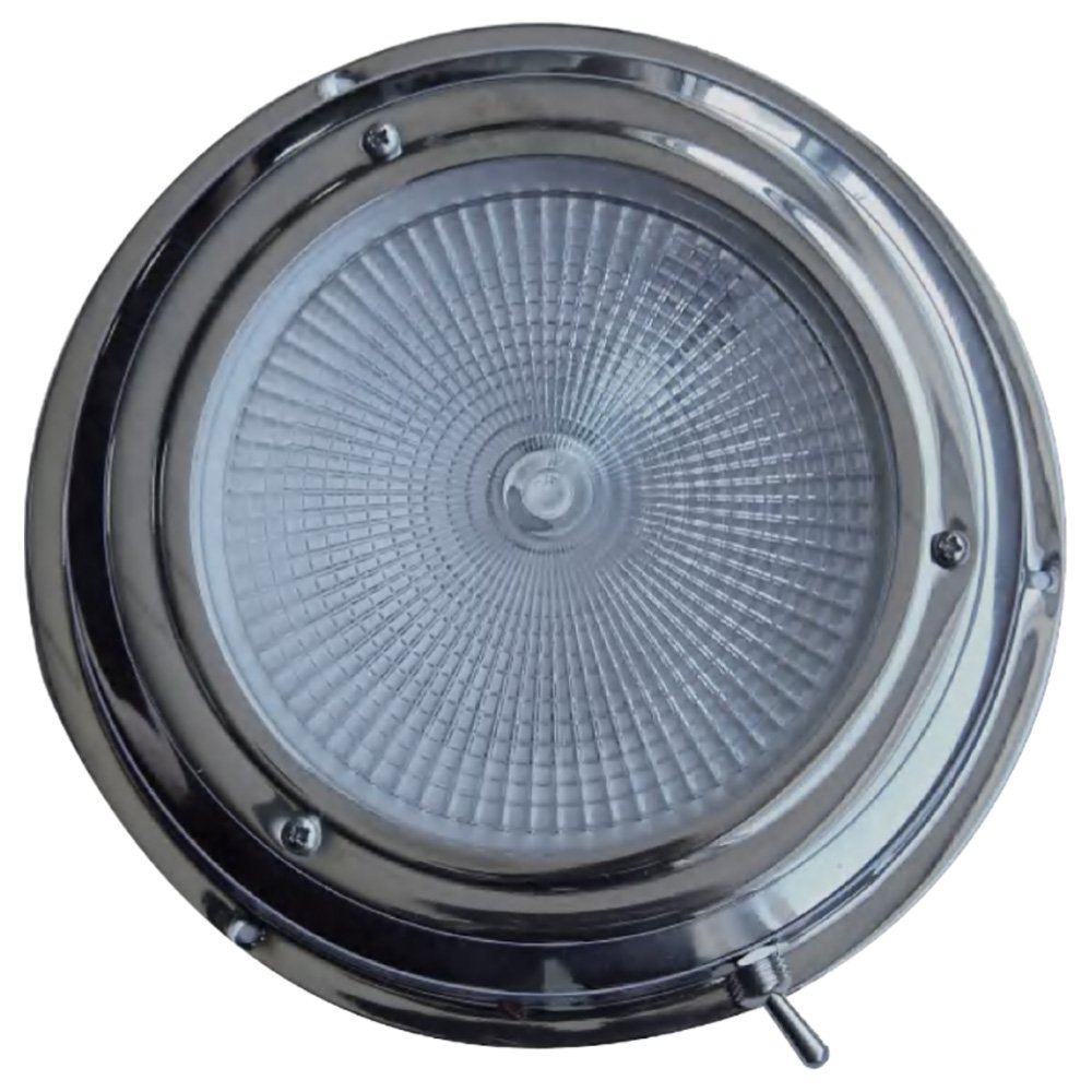 304 Stainless Steel Vented Dome Light 101.6mm 12V 15W