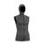 Sharkskin T2 Chillproof Womens Full Zip Vest with Hood Titanium 06