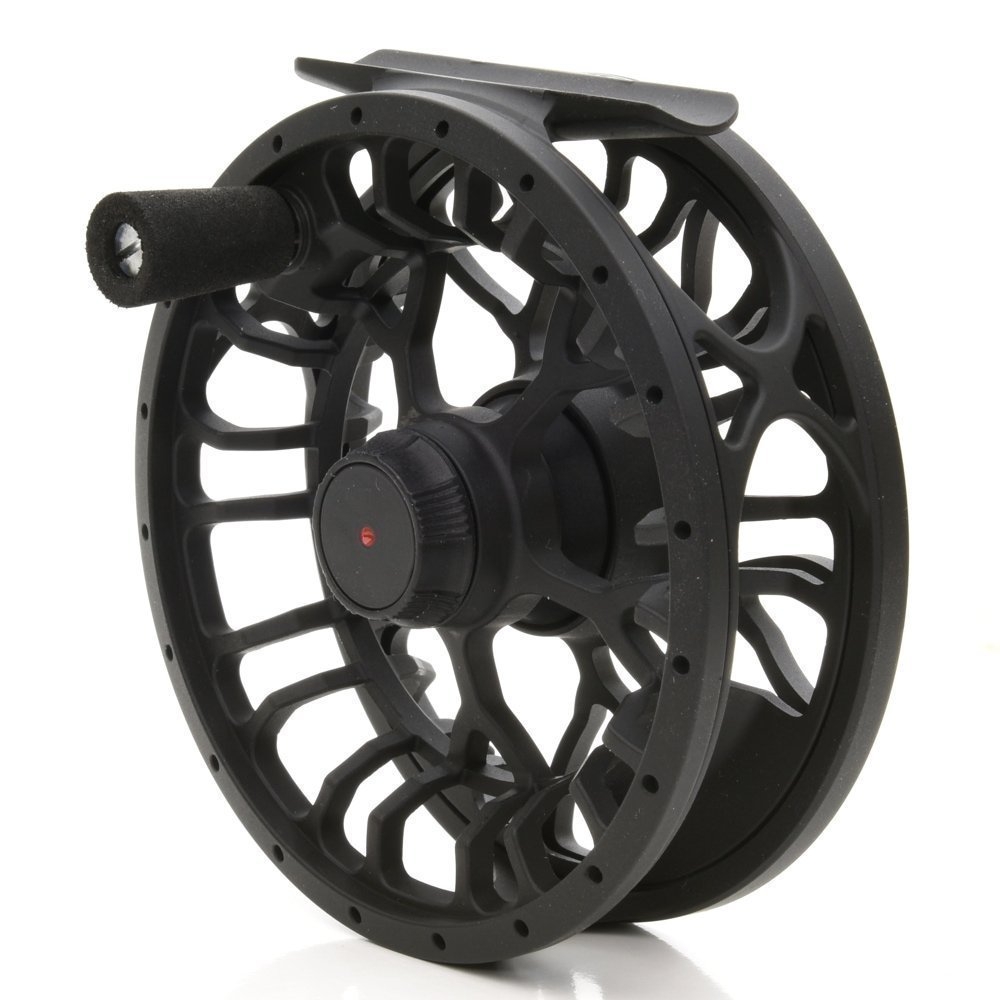 Vision Hero 35 Large Arbor Fly Reel Black