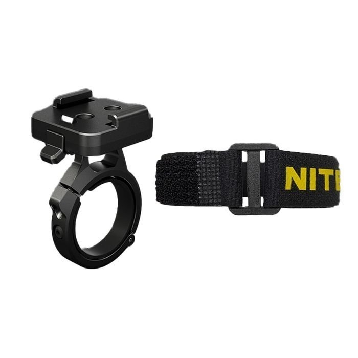NITECORE Bike Mount and Helmet Strap for HU60