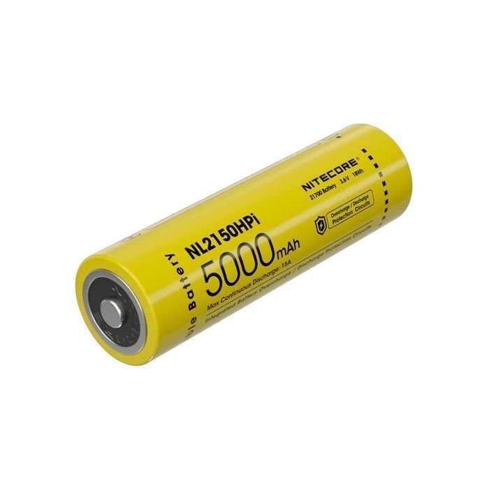 NITECORE 21700L Rechargeable Battery 3.6V 5000mAh