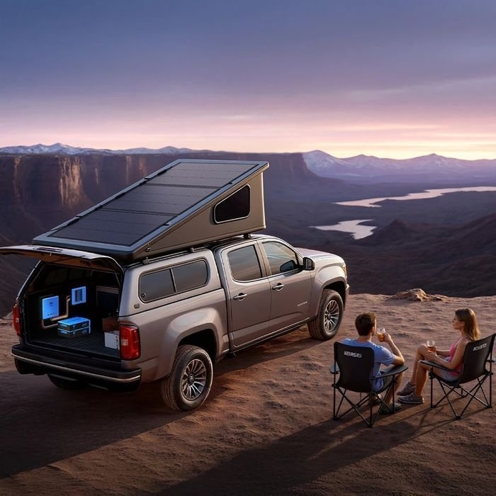 BLUETTI RV5 / B4810 / Epanel / Epad / 100W Solar Panels Combo with Cables 