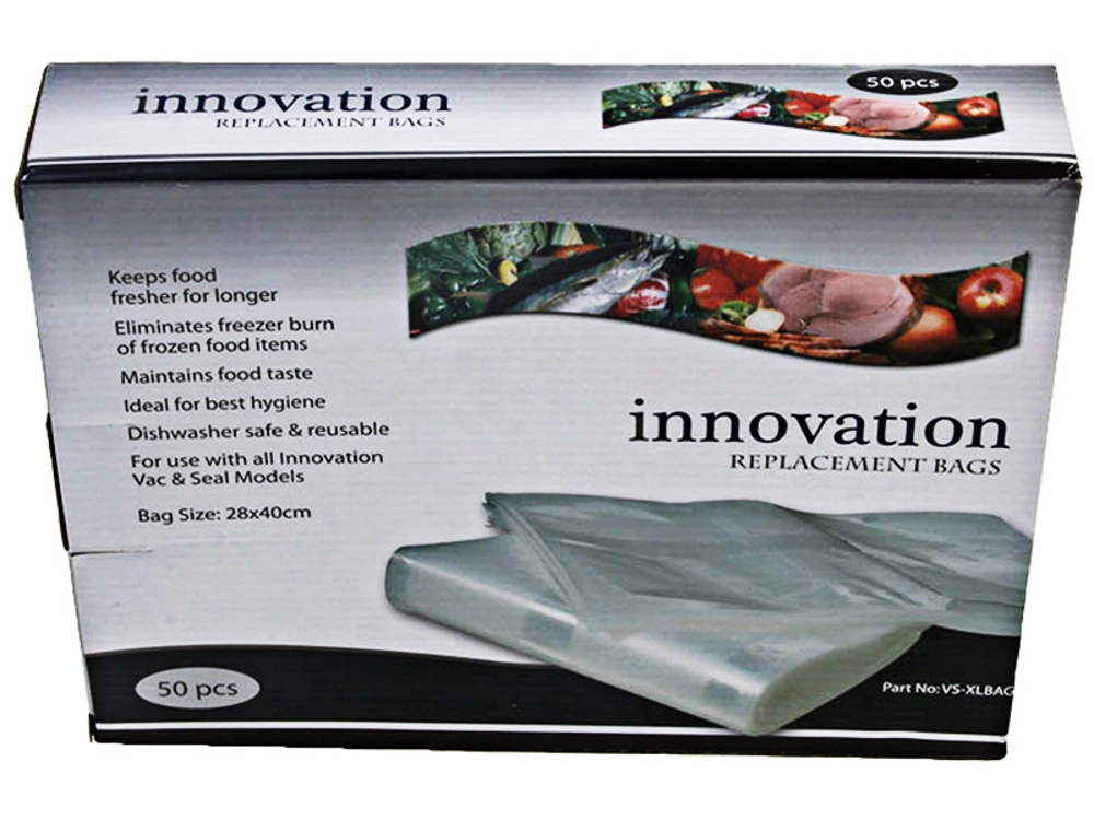 Innovation Vac and Seal Bags 50 pack 28cm x 40cm Innovation Vac and Seal Bags 50 pack 28cm x 40cm