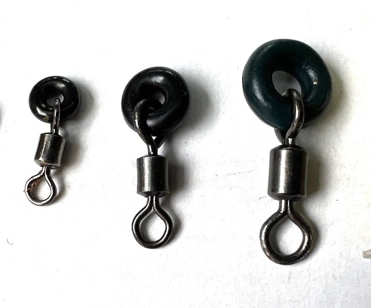 Rusler Bait Mate Barrel Swivel with Rubber O-Ring