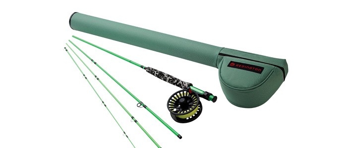 Redington Crosswater and 580-4 Minnow Colour 1 Fly Fishing Combo 8ft 5WT 4pc