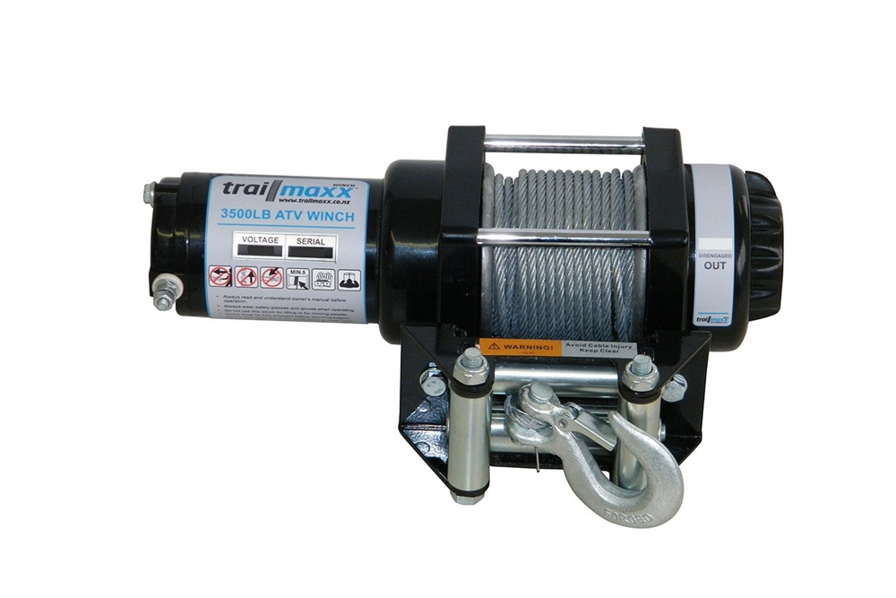 Trailparts 3500lb Winch 12V with Remote