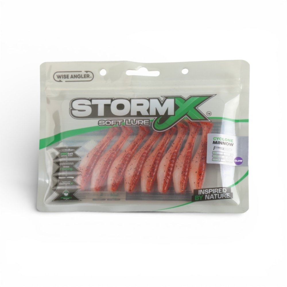 Wise Angler StormX Cyclone Minnow Soft Bait