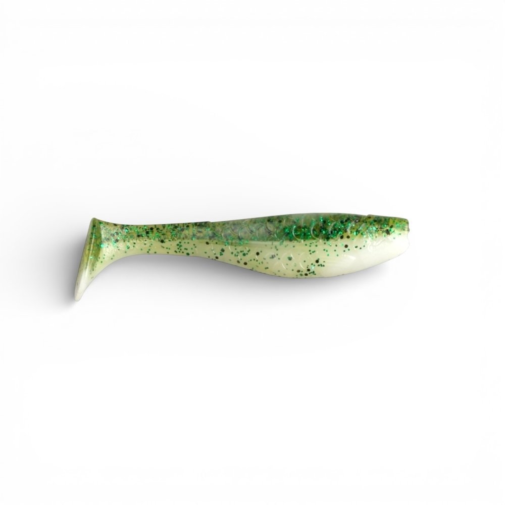 Wise Angler StormX Cyclone Minnow Soft Bait 3in Yellow Tail