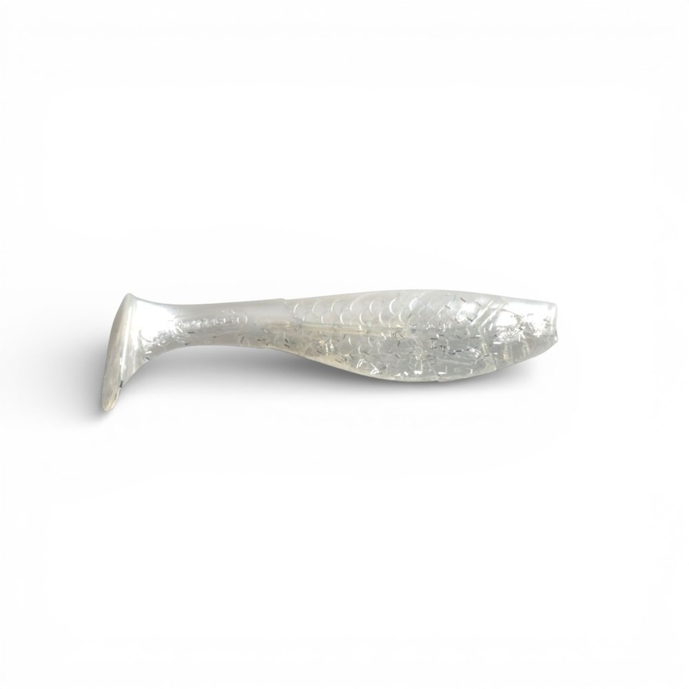 Wise Angler StormX Cyclone Minnow Soft Bait 4in Whitebait Silver