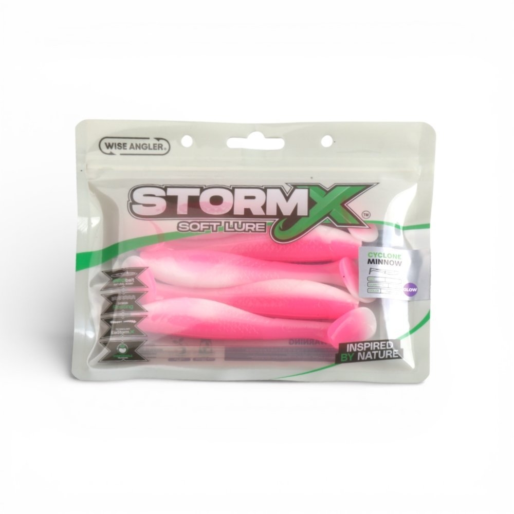 Wise Angler StormX Cyclone Minnow Soft Bait