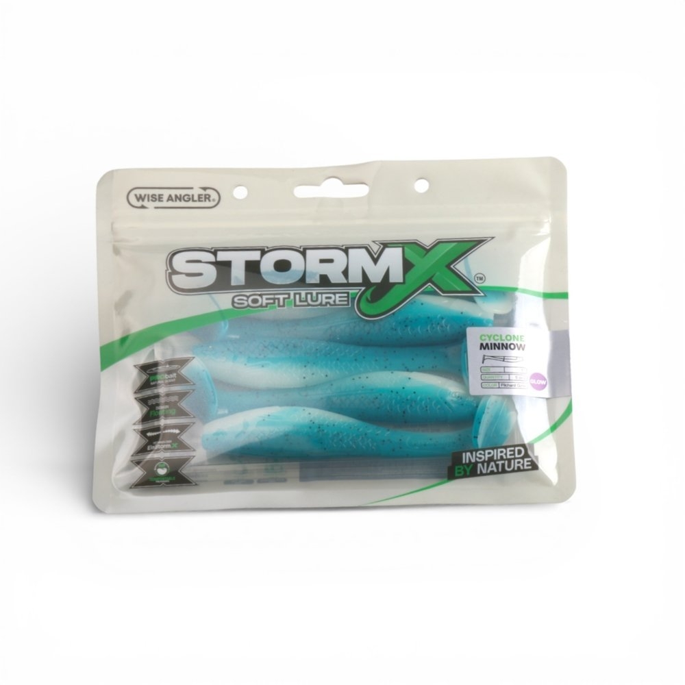 Wise Angler StormX Cyclone Minnow Soft Bait
