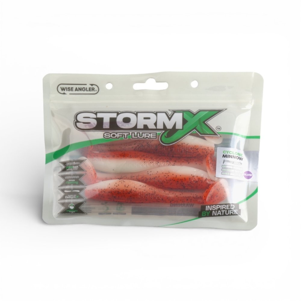 Wise Angler StormX Cyclone Minnow Soft Bait