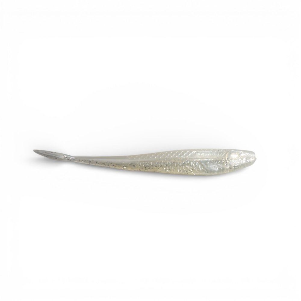 Wise Angler StormX Storm Shad Soft Bait 7in Whitebait Silver