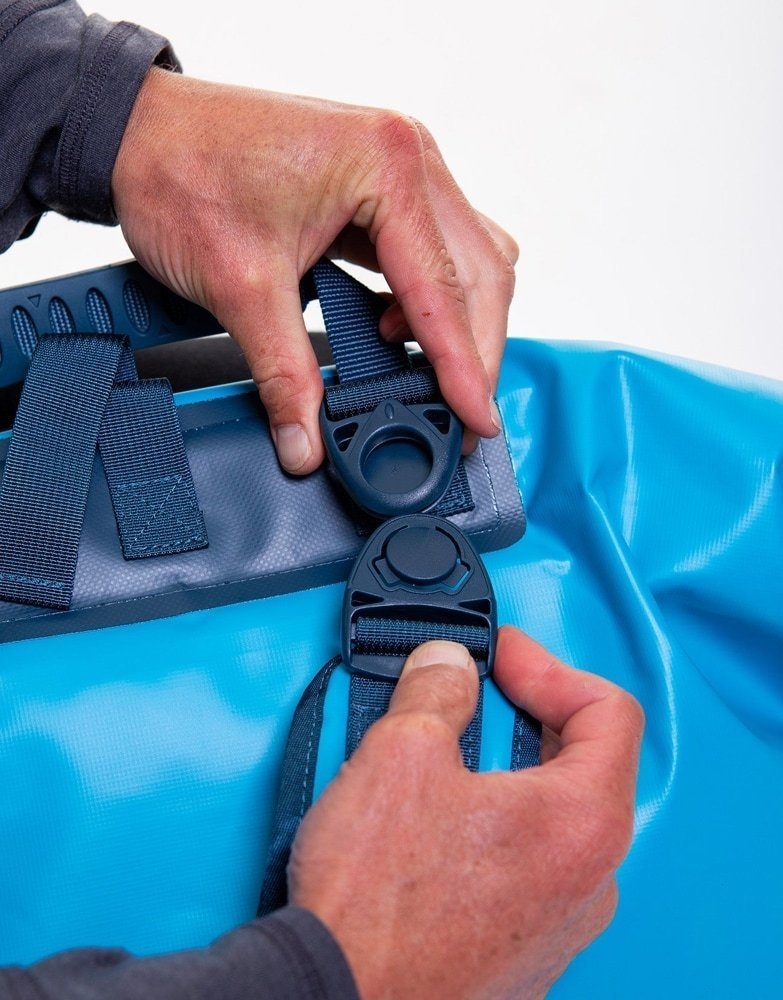 Red Original Waterproof Dry Bag Backpack 60L Ride Blue