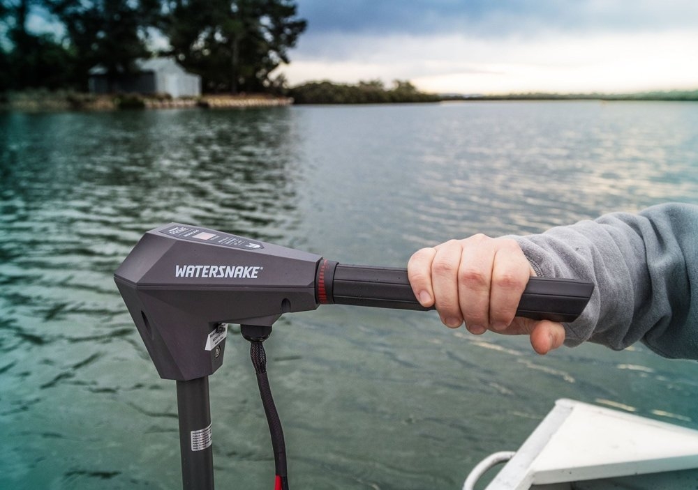 Watersnake Prime Brushless 70lb 42in Transom Mount Trolling Motor Grey