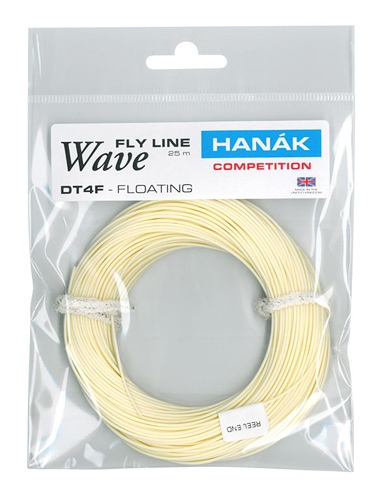 HANAK Competition Wave Fly Line Floating DT5F 25m Cream