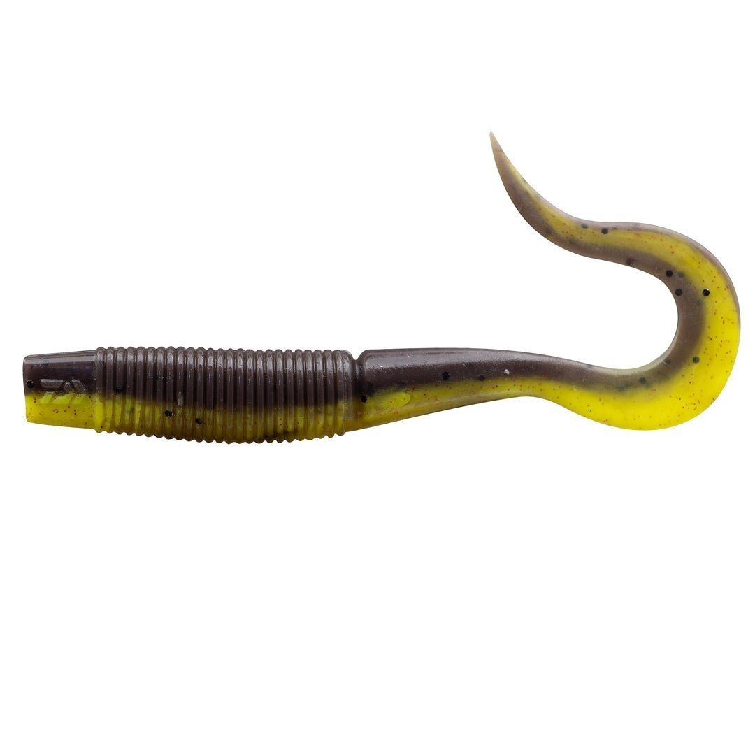 Daiwa BaitJunkie Wave Minnow Soft Bait 4in Qty 4 Banana Split