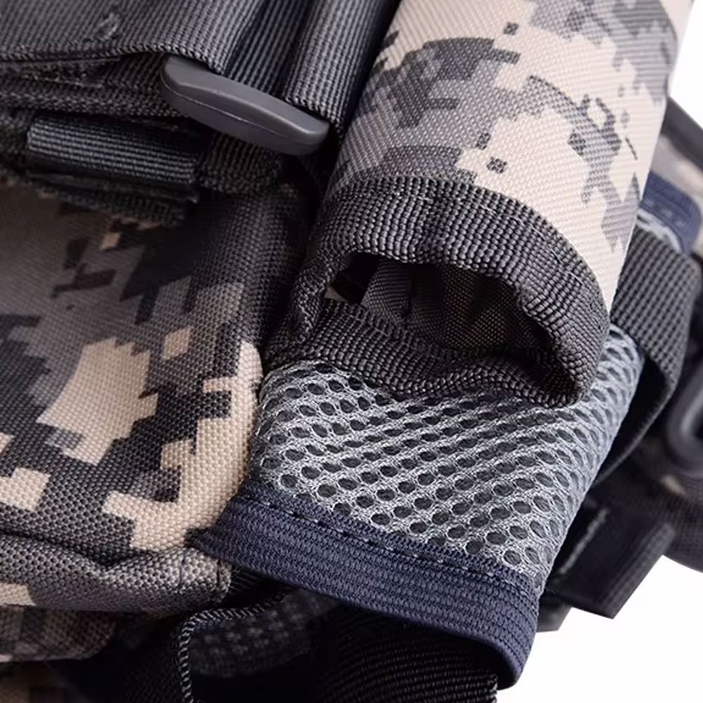 NOEBY Water Resistant Waist Tackle Bag Camo Brown