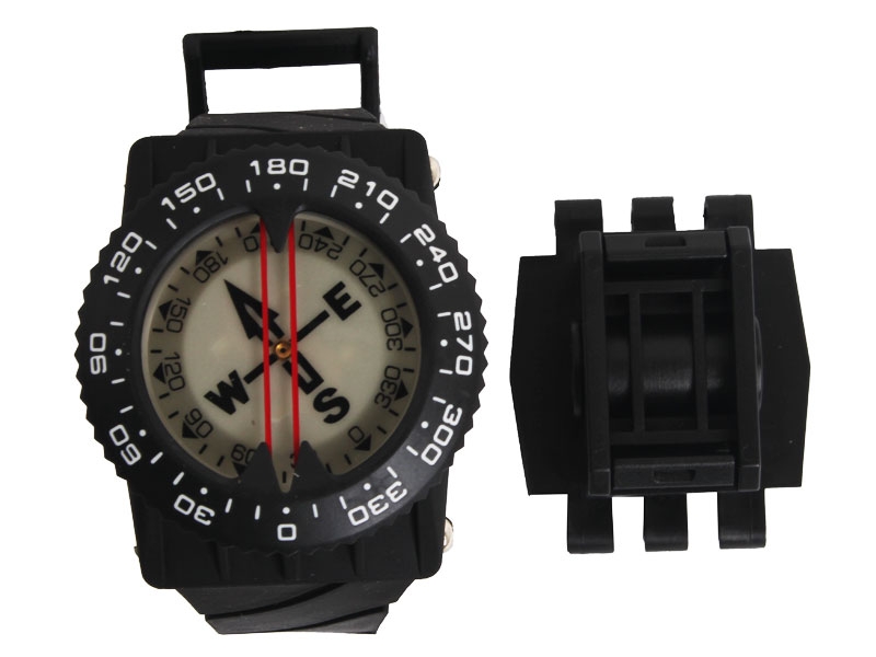 Aropec Wrist Dive Compass with Hose Clamp