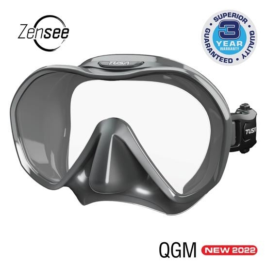 TUSA Zensee Diving Mask Gun Metal