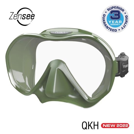 TUSA Zensee Diving Mask Khaki
