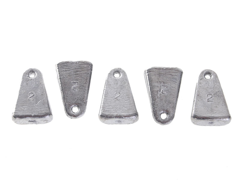 Wedge Sinkers Bulk Pack 2oz Qty 25