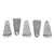 Wedge Sinkers Bulk Pack 2oz Qty 25