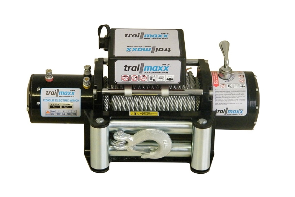 Trailparts 12000lb Winch 12V with Remote
