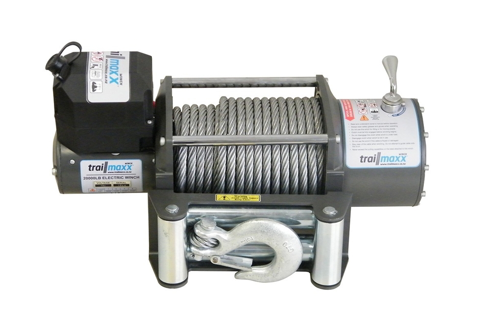 Trailparts 20000lb Winch 12V with Remote