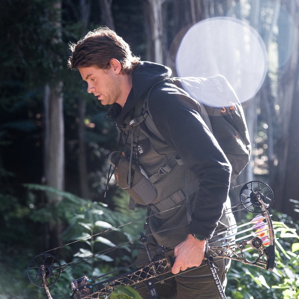 Hunters Element Bino Defender Binocular Harness Magnum Desolve Veil