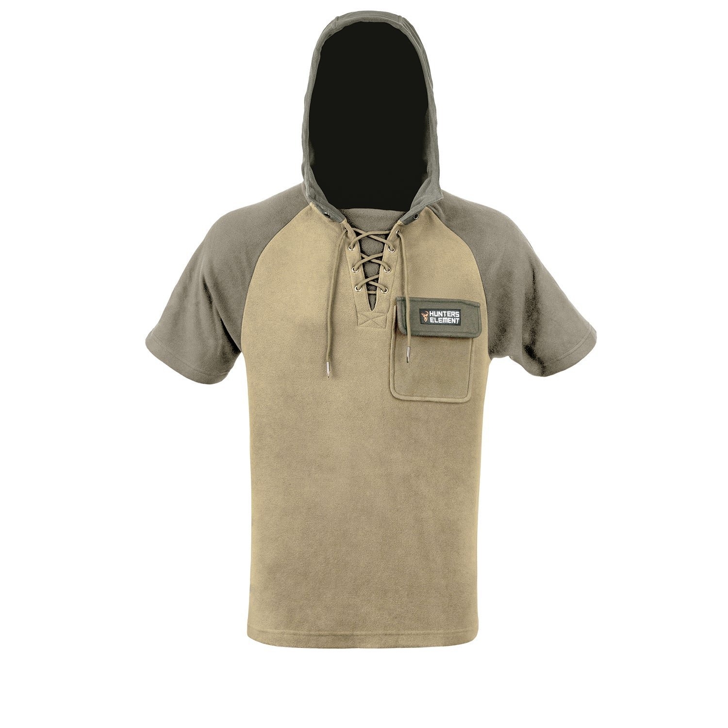 Hunters Element Whakarapu Short Sleeve Mens Hoodie