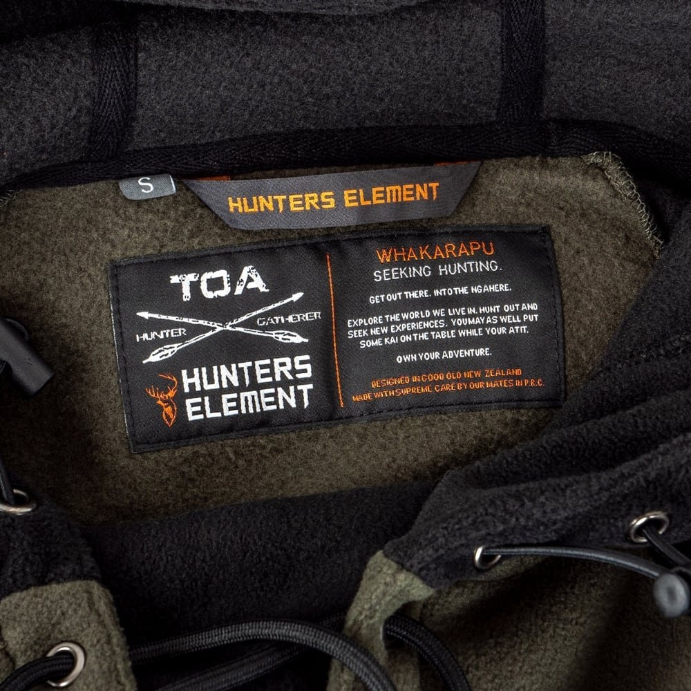 Hunters Element Whakarapu Long Sleeve Mens Hoodie