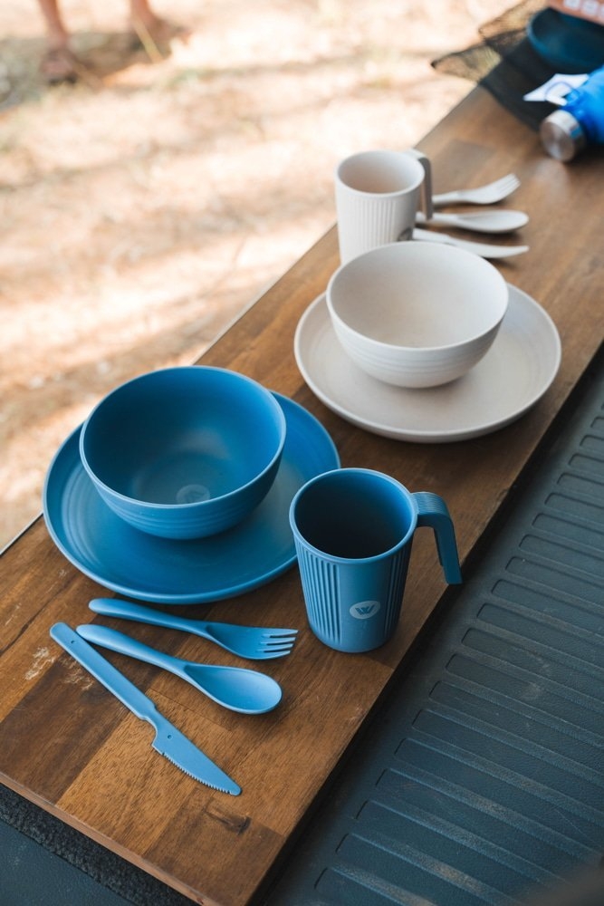 Wildtrak 6-Piece Wheat Straw Dinner Set