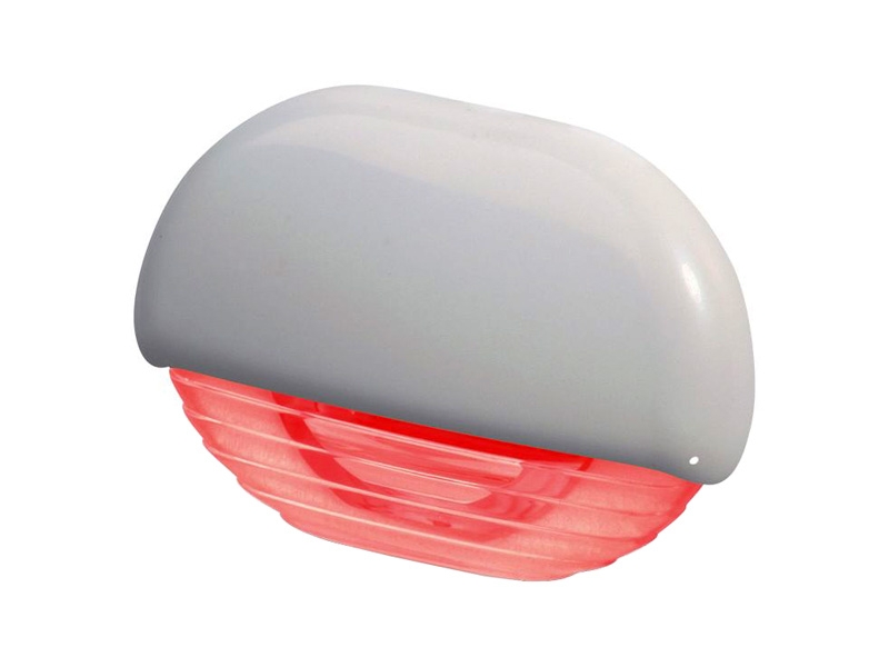 Hella Marine Easy Fit Gen 2 Step Lamp 12-24v 0.5w Red LED White Plastic Cap