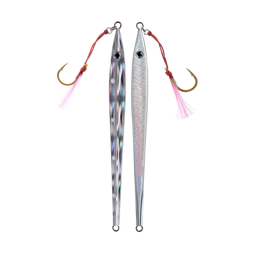 Catch Long John Slider Jig 150g White Warrior