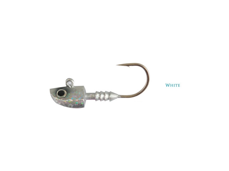 Jiggy's Jig Heads 3/0 18g Silver Qty 4