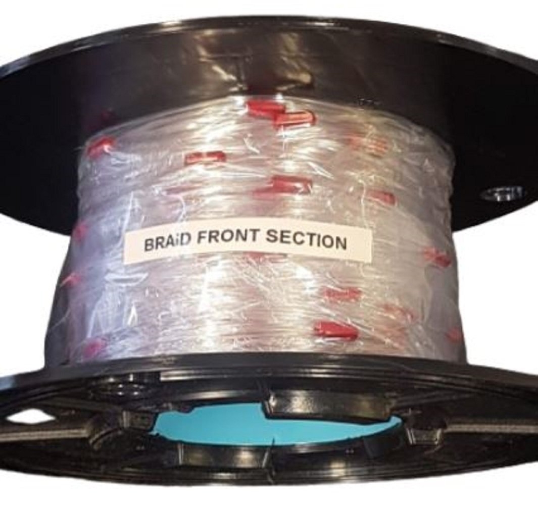 Seahorse Braid Winch with 80 Stoppered and 100m Leader Line with Charger