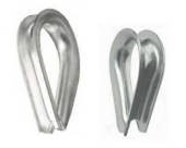 Cleveco 304 Stainless Steel Italian Style Anchor Rope Thimbles 26mm