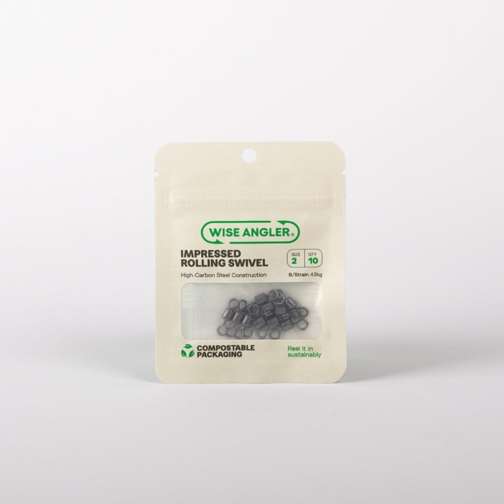 Wise Angler Impressed Rolling Swivels