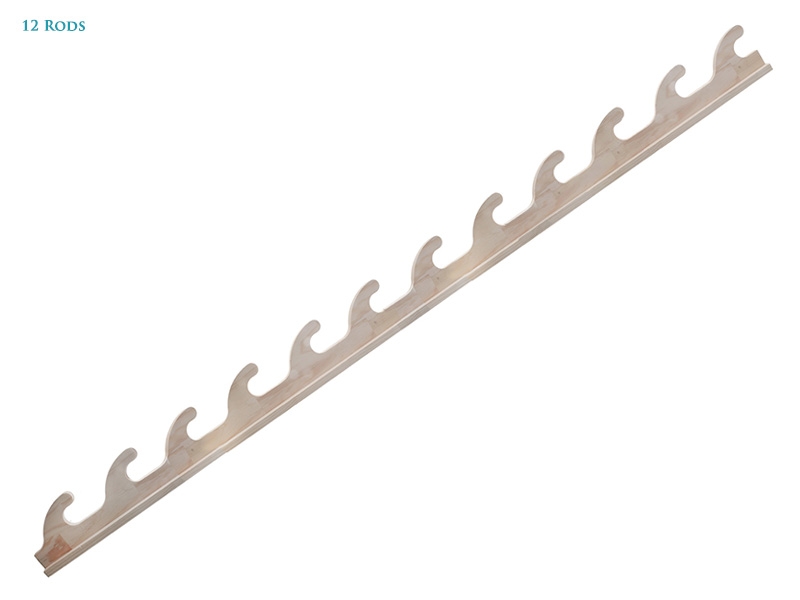 Wall Mount Plywood Rod Rack Set