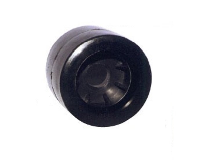 Rubber Trailer Roller Wobble Roller 87mm - 25mm Bore