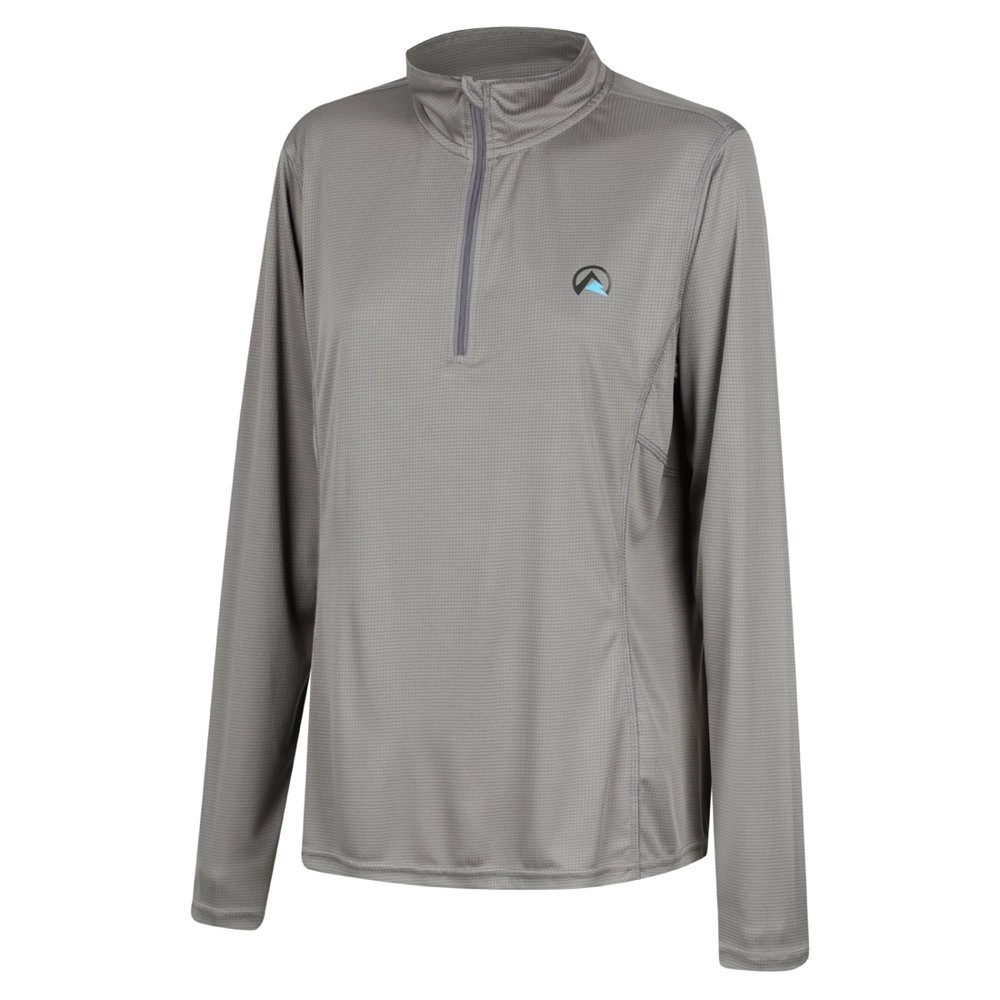 Ridgeline Micro Lite Womens Half Zip Long Sleeve Top Ridgeline Micro Lite Womens Half Zip Long Sleeve Top