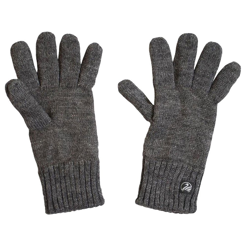 Swanndri Wool Gloves with Fleece Lining Charcoal Marle L-XL