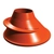 Waterproof Silicone Wetsuit Neck Seal Small Orange