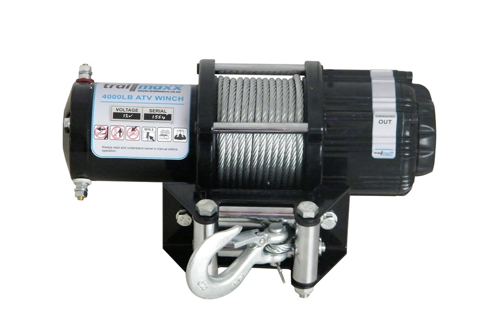 Trailparts Premium 4000lb Winch 12V with Remote