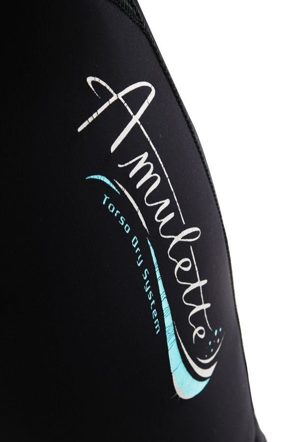 Neptune Amulette Neoprene Womens Semi-Dry Dive Wetsuit Black/Aqua 7/5mm Size 10