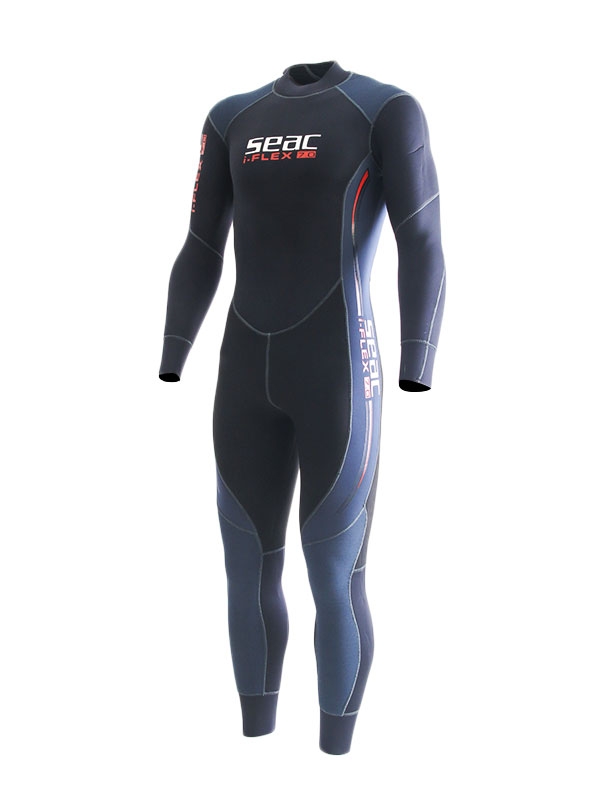 Seac Sub i-FLEX Semi-Dry Mens Wetsuit 7mm Small