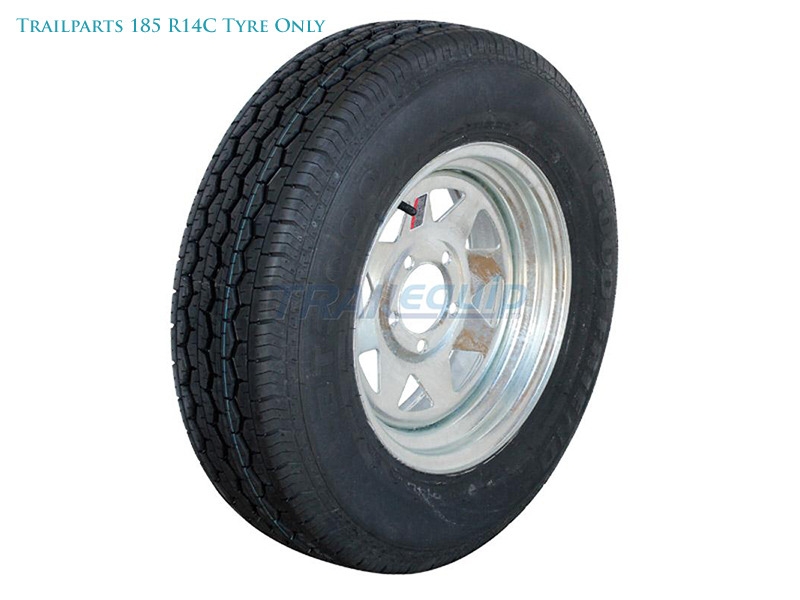 Trailparts 185 R14C Tyre Only