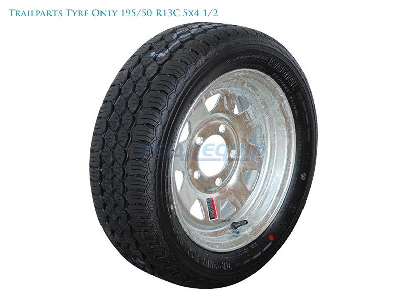 Trailparts Tyre Only 195/50 R13C 5x4 1/2